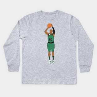 Ray Allen 3-Pointer Kids Long Sleeve T-Shirt